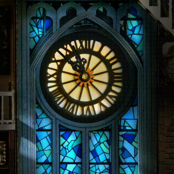 Maison miniature Cathédrale Gothique - de poupé en bois