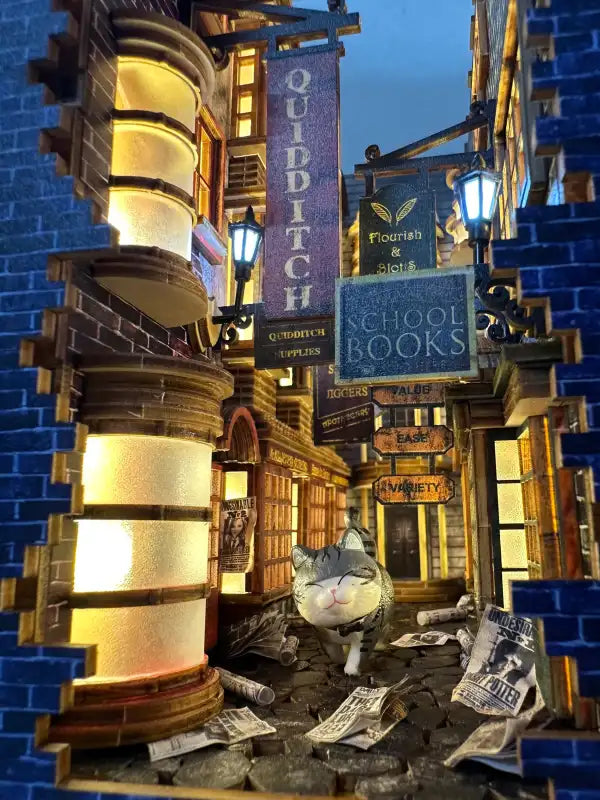 Book Nook Chemin De Traverse (3 étages)