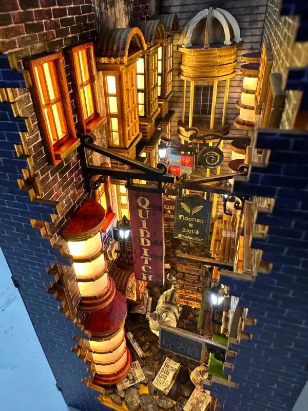 Book Nook Chemin De Traverse (3 étages)