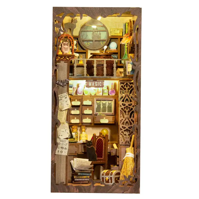 Book Nook Le Pharmacien Magique
