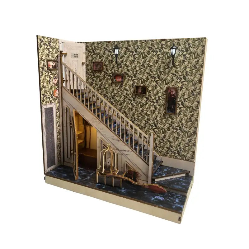 Book Nook Placard sous l'escalier