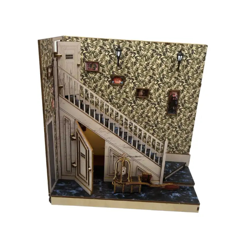 Book Nook Placard sous l'escalier