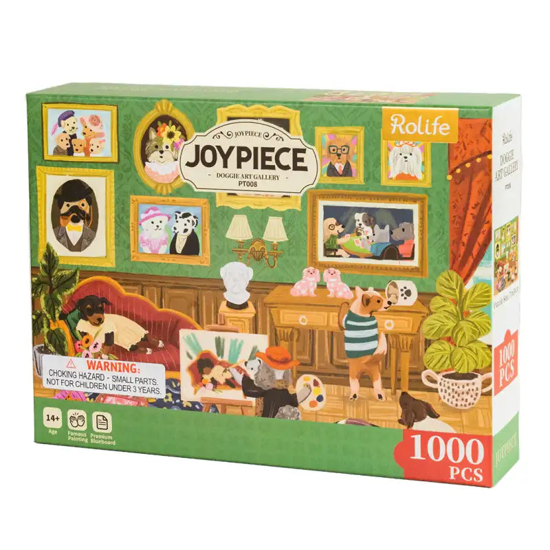 Jigsaw Puzzle Doggie Art Gallery