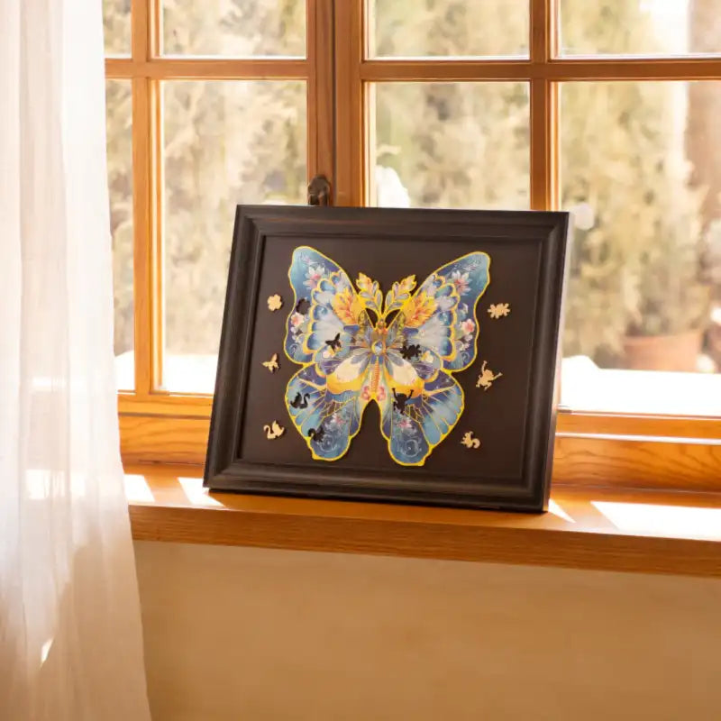 Jigsaw Puzzle L'envol du Papillon