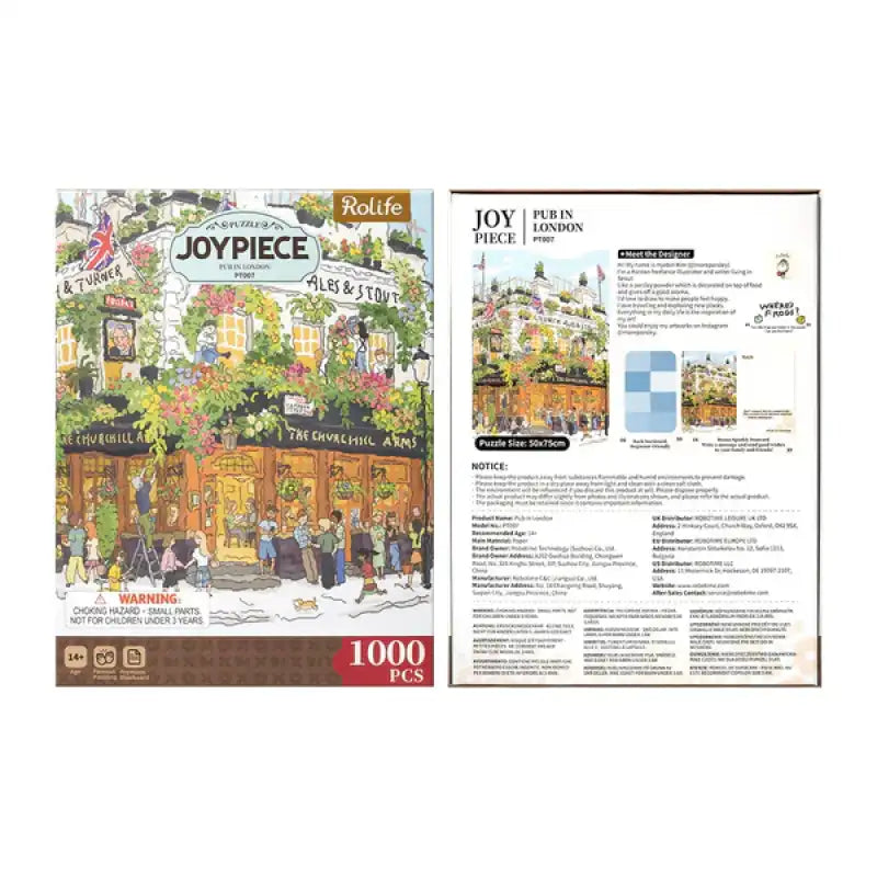 Jigsaw Puzzle Pub in London