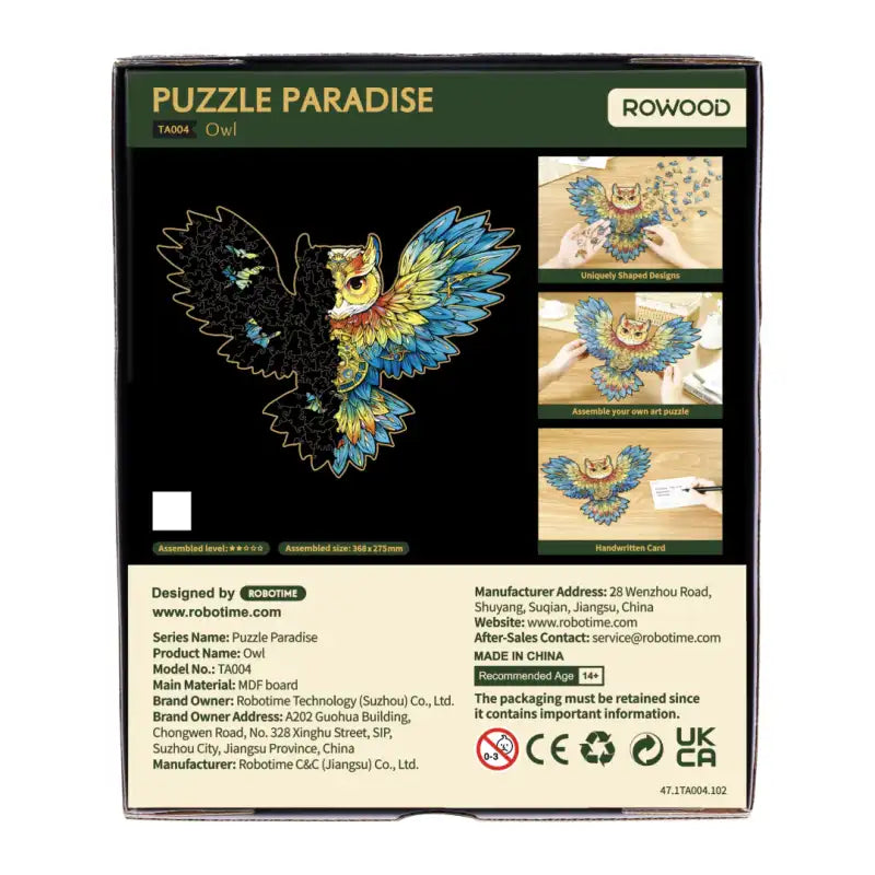 Jigsaw Puzzle La Veille du Hibou
