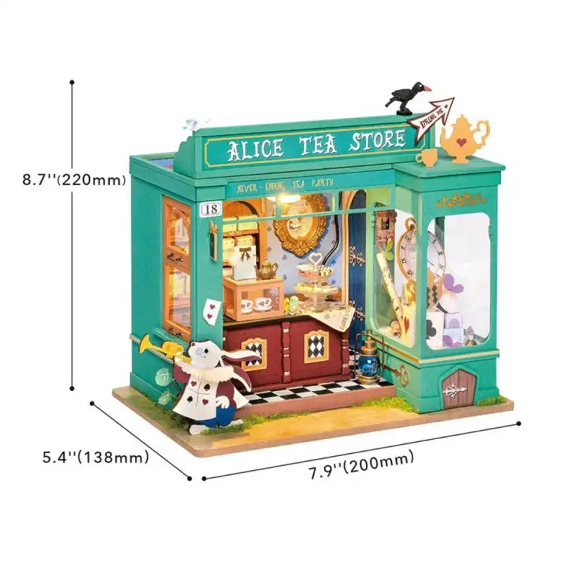 Maison Miniature Alice's Tea Store
