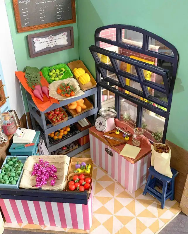 Maison Miniature Carl's Fruit Shop