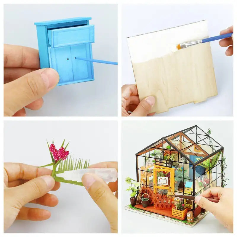 Maison Miniature Cathy's Greenhouse