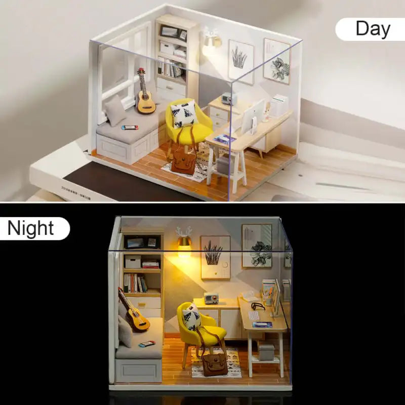 Maison Miniature Chambre du soleil