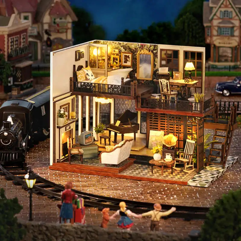 Maison Miniature Empreinte Temporelle
