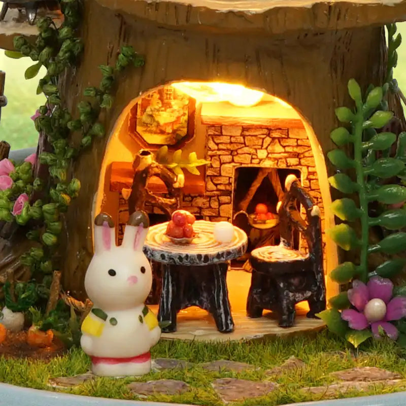 Maison Miniature Fantaisie Forestière
