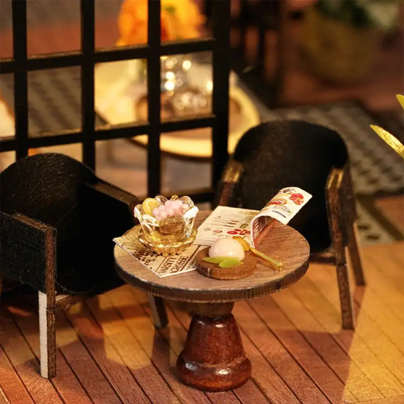 Maison Miniature Forest Teashop