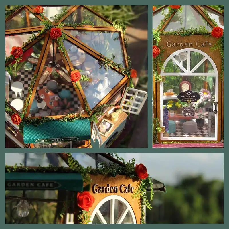 Maison Miniature Garden Café