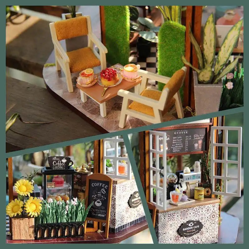 Maison Miniature Garden Café