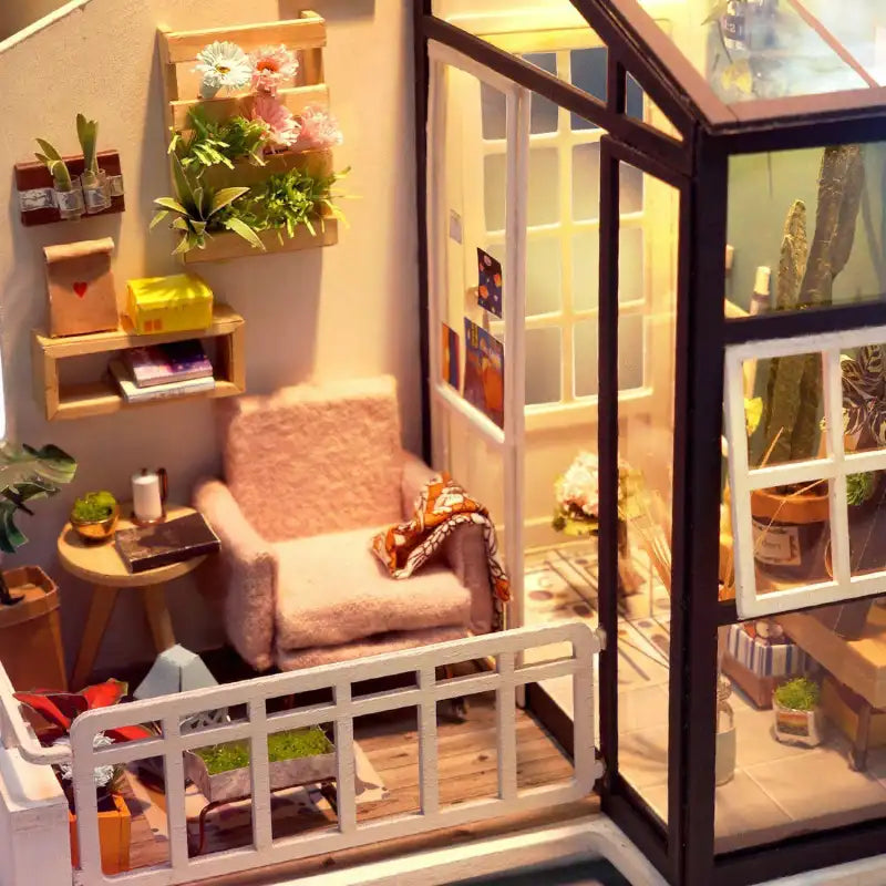 Maison Miniature Hannah's Balcony
