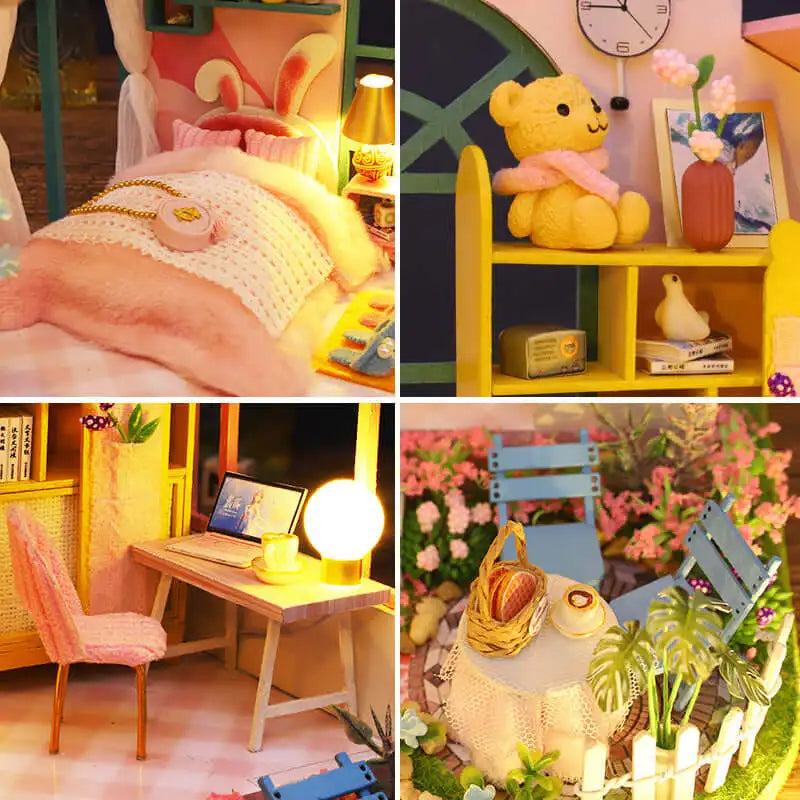 Maison Miniature Histoire des fleurs