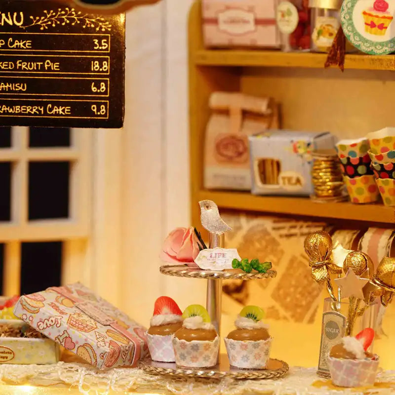 Maison Miniature "la maison aux gâteaux"