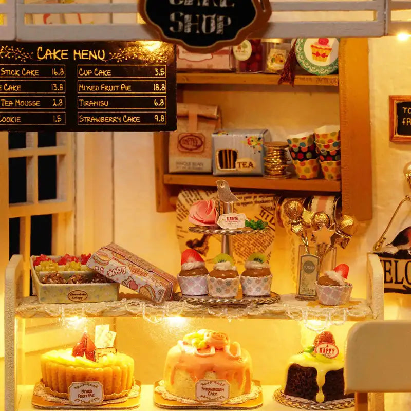 Maison Miniature "la maison aux gâteaux"