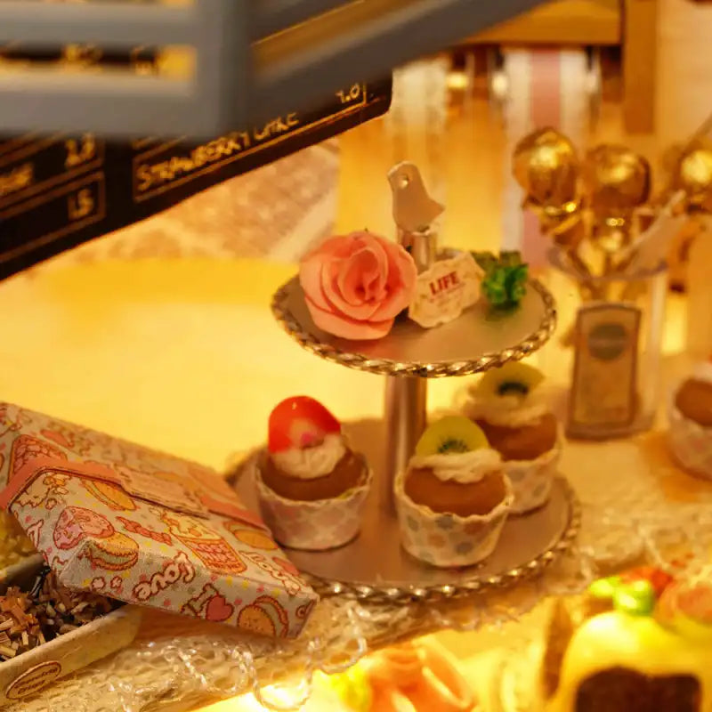 Maison Miniature "la maison aux gâteaux"