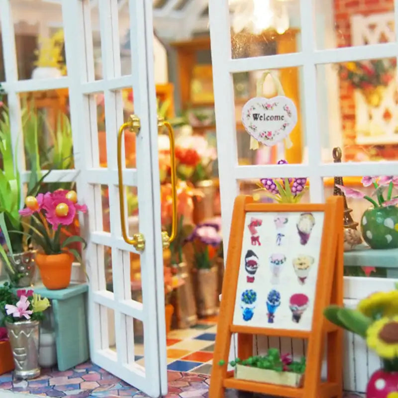 Maison Miniature La Fleurist Sosa