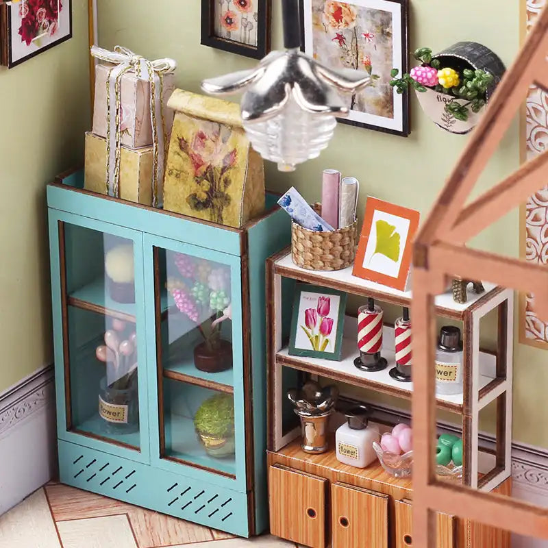 Maison Miniature la maison verte de Jenny
