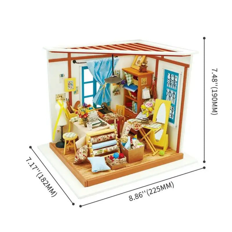 Maison Miniature Lisa's Tailor Room
