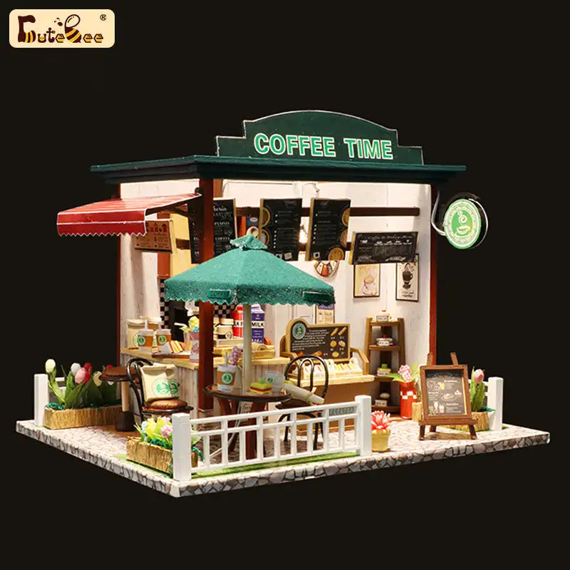 Maison Miniature Pause Café