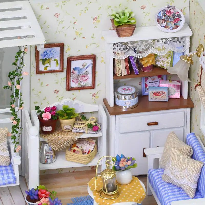 Maison Miniature Salon de jardin