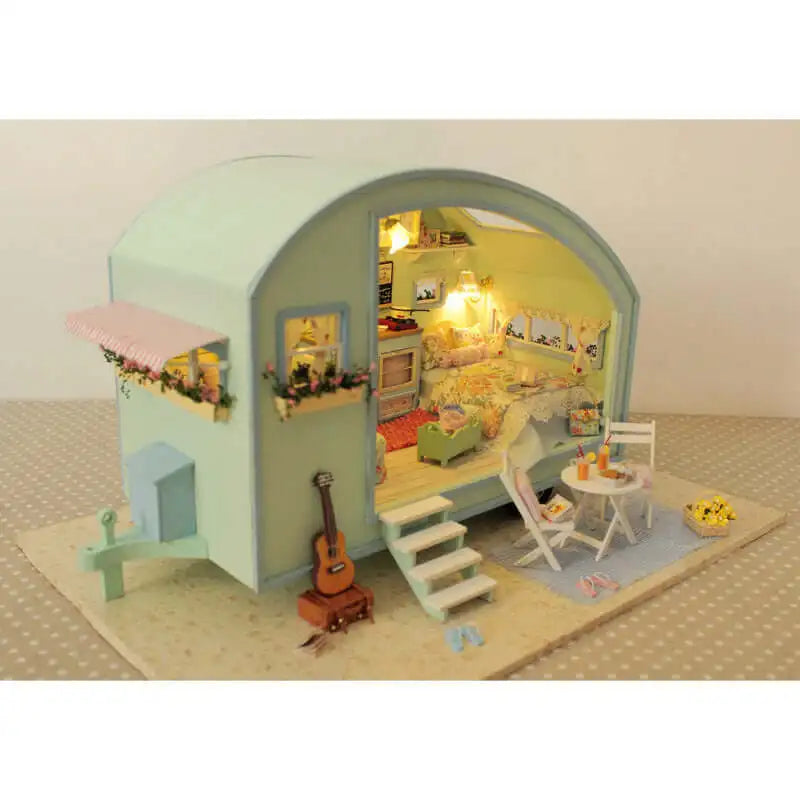 Maison Miniature Voyage dans le temps