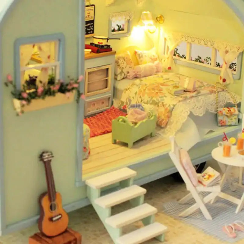 Maison Miniature Voyage dans le temps