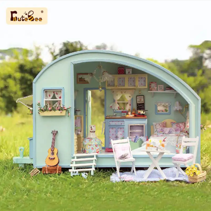 Maison Miniature Voyage dans le temps