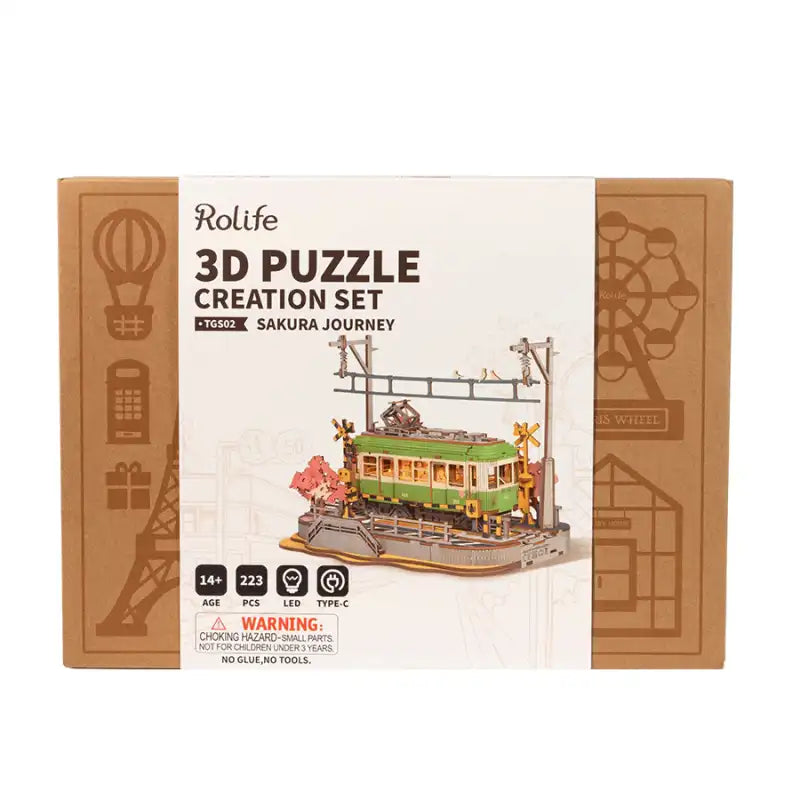 Puzzle 3D Bois Sakura Journey